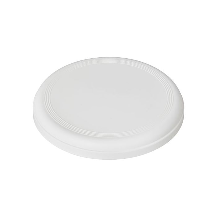 Crest frisbee z recyclingu-Biały – Gift Design