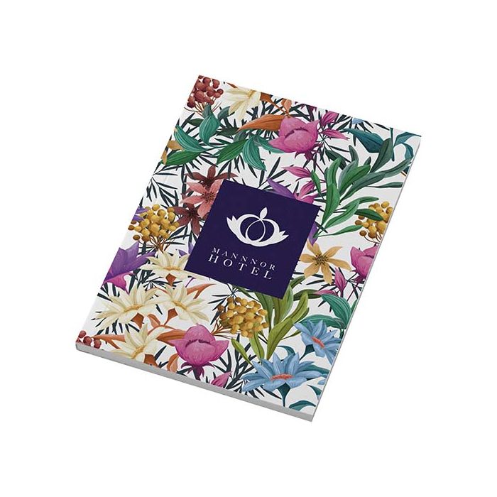 Notatnik A6 Novella Austen Colours z miękką okładką, 50 kartek-Biały – Gift Design