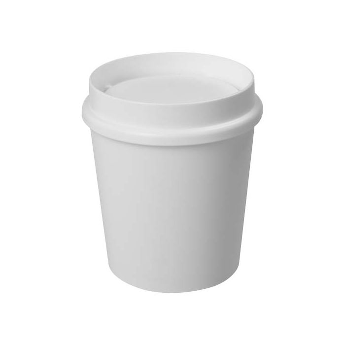 Americano® Switch kubek o pojemności 200 ml z pokrywką 360°-Biały – Gift Design
