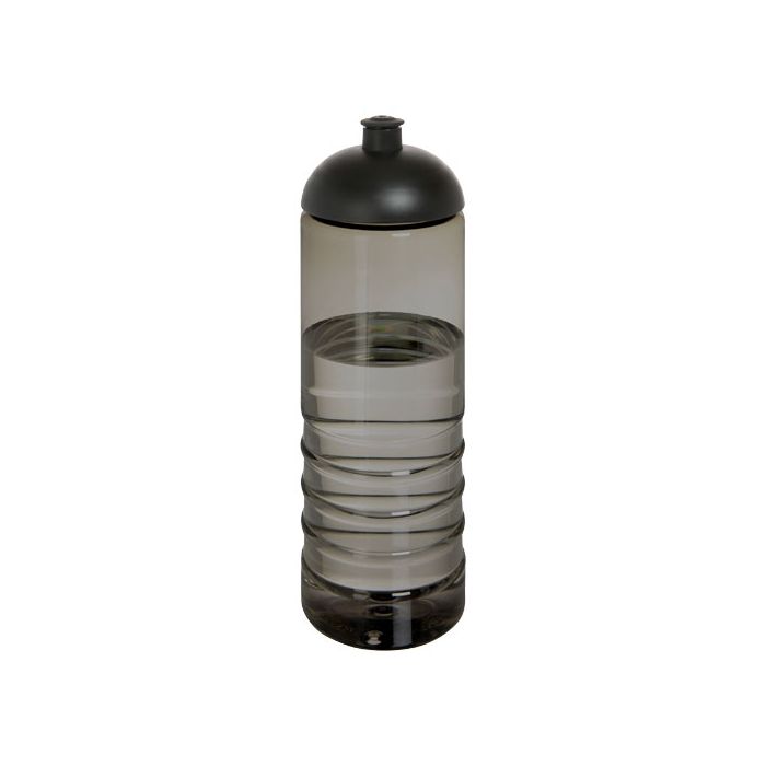 H2O Active® Eco Treble bidon z kopułową pokrywką o pojemności 750 ml -Węgiel drzewny – Gift Design