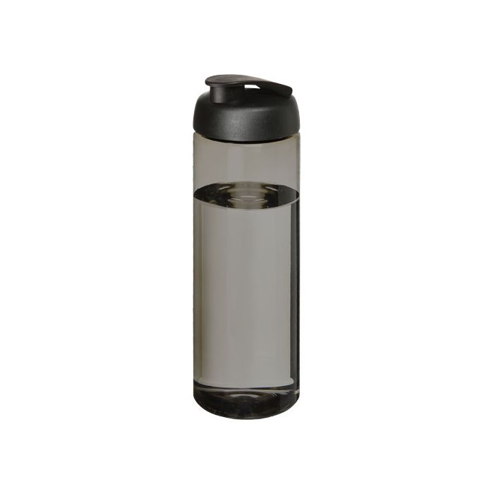 H2O Active® Eco POP Vibe 850 ml, bidon sportowy z odchylaną pokrywką-Węgiel drzewny – Gift Design