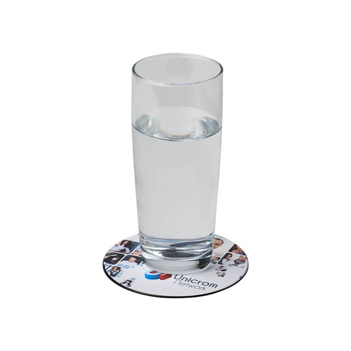 Podkładka okrągła Brite-Mat®-Czarny – Gift Design