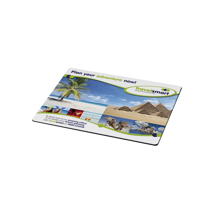 Prostokątna podkładka pod mysz Brite-Mat®-Czarny – Gift Design