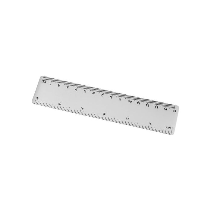 Linijka Rothko PP o długości 15 cm-Przezroczysty – Gift Design