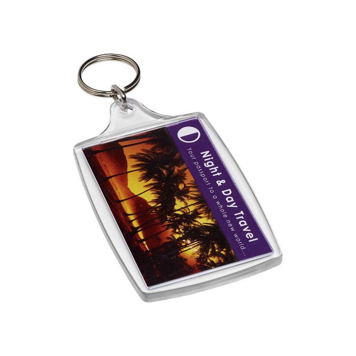 Duży brelok Orca L4-Przezroczysty klarowny – Gift Design
