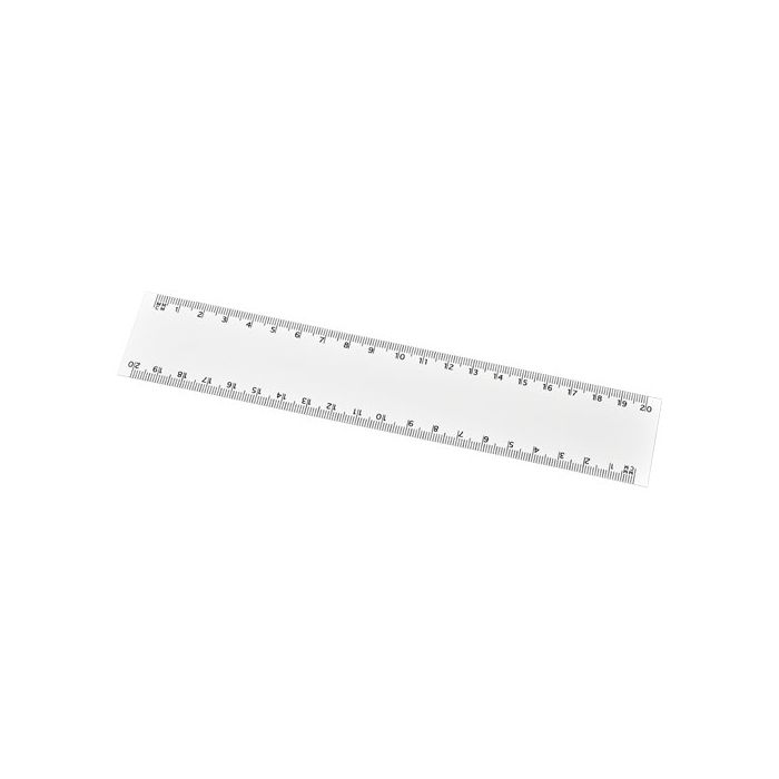 Elastyczna linijka o długości 20 cm Arc-Biały – Gift Design