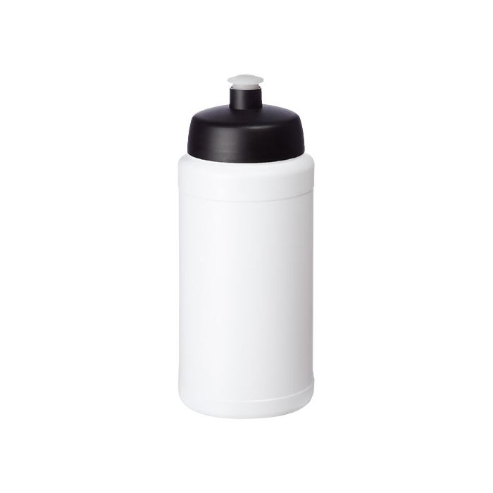 Bidon Baseline® Plus o pojemności 500 ml z wieczkiem sportowym-Biały – Gift Design