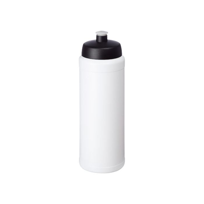 Bidon Baseline® Plus o pojemności 750 ml ze sportowym wieczkiem i uchwytem-Biały – Gift Design