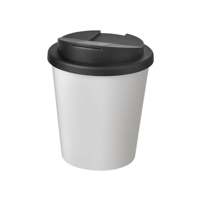 Americano® Espresso 250 ml tumbler with spill-proof lid-Biały – Gift Design