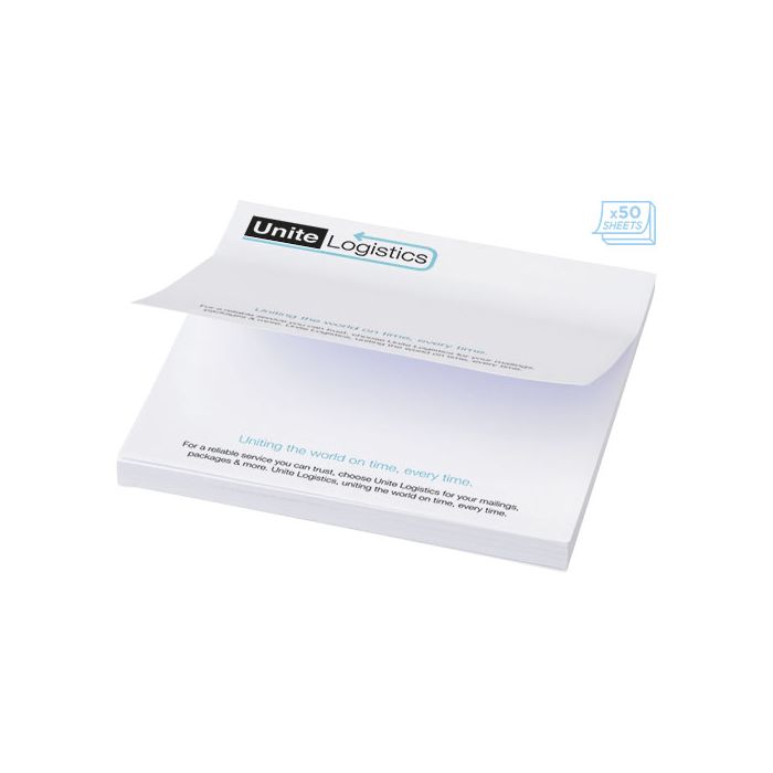 Karteczki samoprzylepne Sticky-Mate® 100x100-Biały – Gift Design