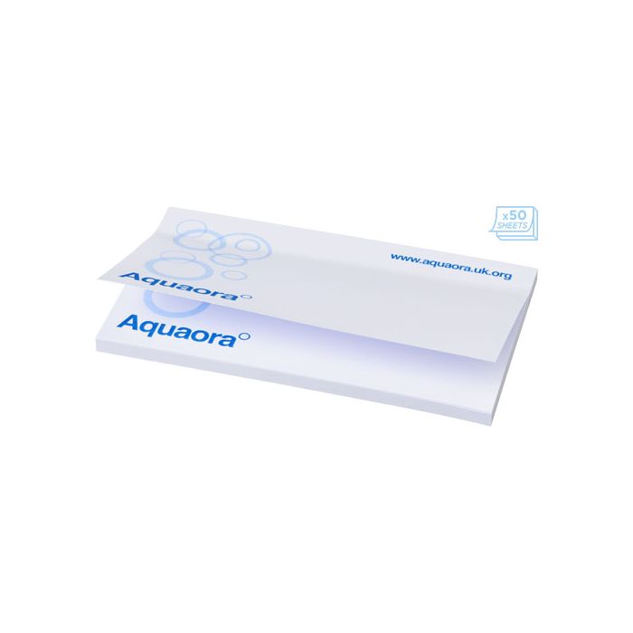 Karteczki samoprzylepne Sticky-Mate® 127x75-Biały – Gift Design