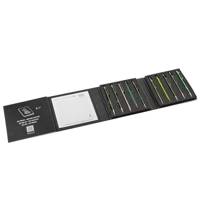 Wzornik długopis zielony – Gift Design