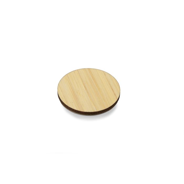Przypinka bambusowa ROUND – Gift Design