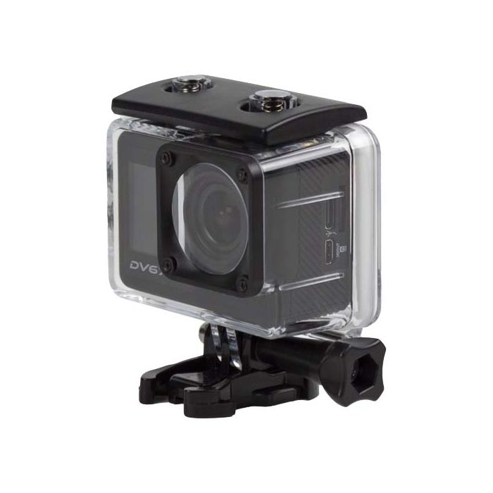 Prixton DV670 kamera sportowa 4K z dwoma ekranami-Czarny – Gift Design
