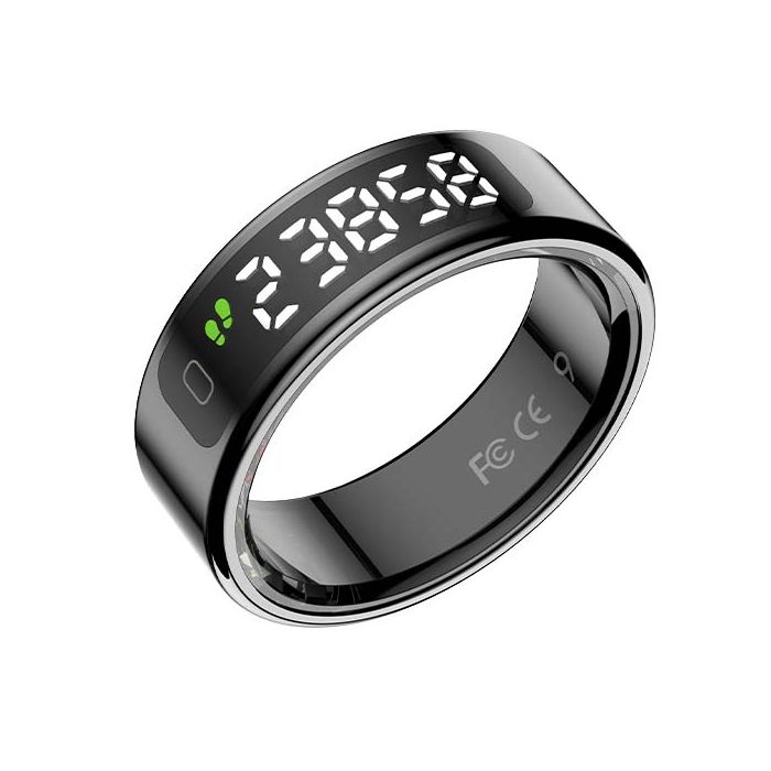 Prixton Orbyt Touch inteligentny pierścień-Czarny – Gift Design