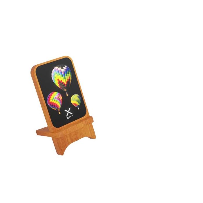 SCX.design W16 podświetlana bezprzewodowa podstawka ładująca z drewna 15 W -Drewniany – Gift Design