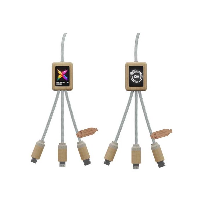 SCX.design C49 kabel do ładowania 5 w 1-Jasny brązowy – Gift Design