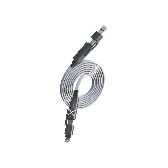SCX.design C58 magnetyczny płaski kabel do ładowania 60 W-Szary – Gift Design