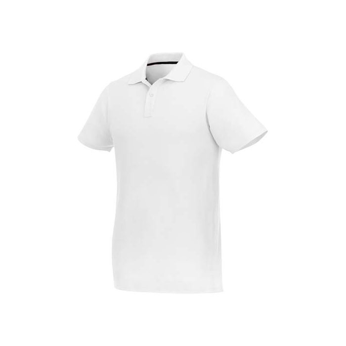 Helios - koszulka męska polo z krótkim rękawem 180 g-m²-Biały – Gift Design