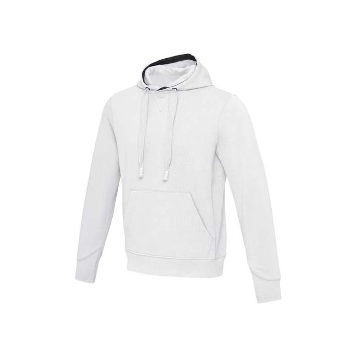 Arora bluza unisex z kapturem 300 g-m²-Biały – Gift Design