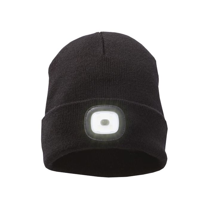 Mighty LED knit beanie-Czarny – Gift Design