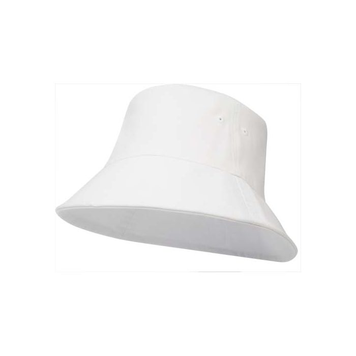Kapelusz przeciwsłoneczny Wicklow z materiałów z recyklingu 240 g-m²-Biały – Gift Design