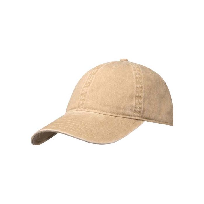 Grafton czapka 6-panelowa z dekatyzowanej bawełny 270 g-m²-Owsianka – Gift Design