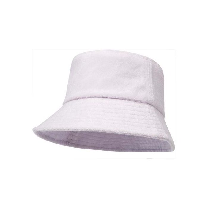 Kapelusz przeciwsłoneczny Melo z atestem GRS, z materiału frotte z recyklingu 230 g-m²-Liliowy – Gift Design