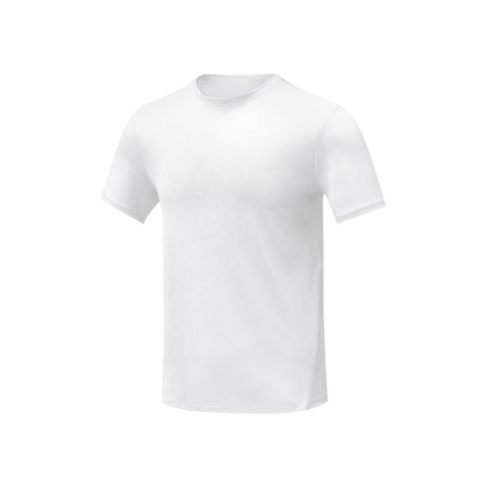Kratos męska luźna koszulka z krótkim rękawkiem 105 g-m²-Biały – Gift Design