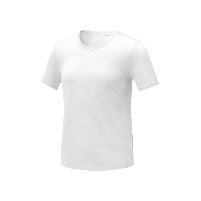 Kratos damska luźna koszulka z krótkim rękawkiem 105 g-m²-Biały – Gift Design