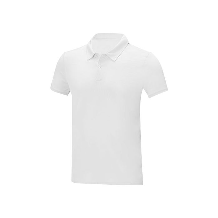 Deimos męska koszulka polo o luźnym kroju 105 g-m²-Biały – Gift Design