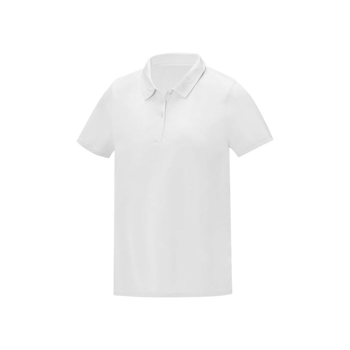Deimos damska koszulka polo o luźnym kroju 105 g-m²-Biały – Gift Design