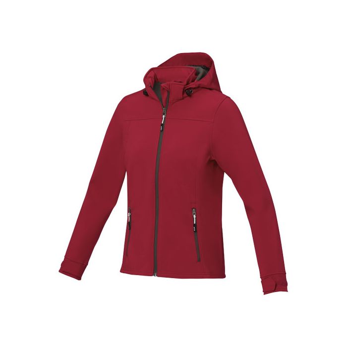 Damska kurtka softshell Langley-Czerwony – Gift Design
