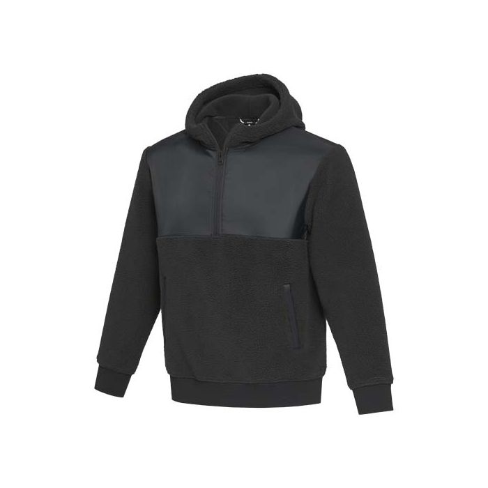 Polar z recyklingu Evans 370 g-m²-Czarny – Gift Design
