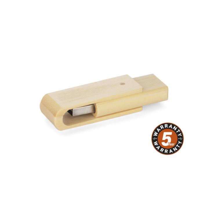 Pamięć USB bambusowa TWISTER 16 GB – Gift Design