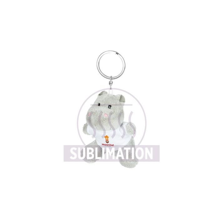 Pluszowy hipopotam, brelok | Patsy – Gift Design