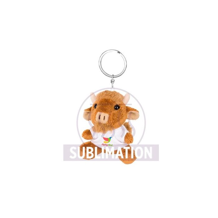 Pluszowy żubr, brelok | Vincent – Gift Design