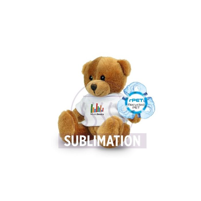 Pluszowy miś RPET | Nicky Brown Junior R – Gift Design