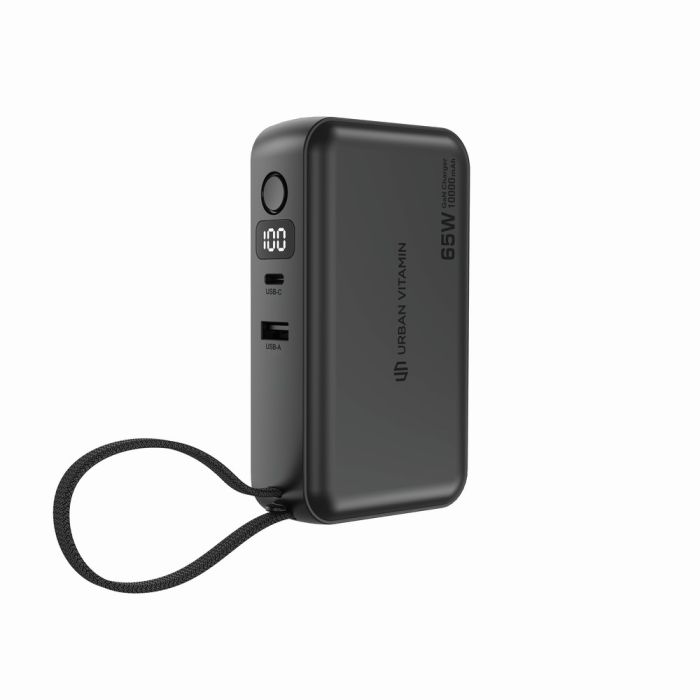 Ładowarka 2 w 1, power bank do laptopa 10000 mAh, 65W Eureka – Gift Design