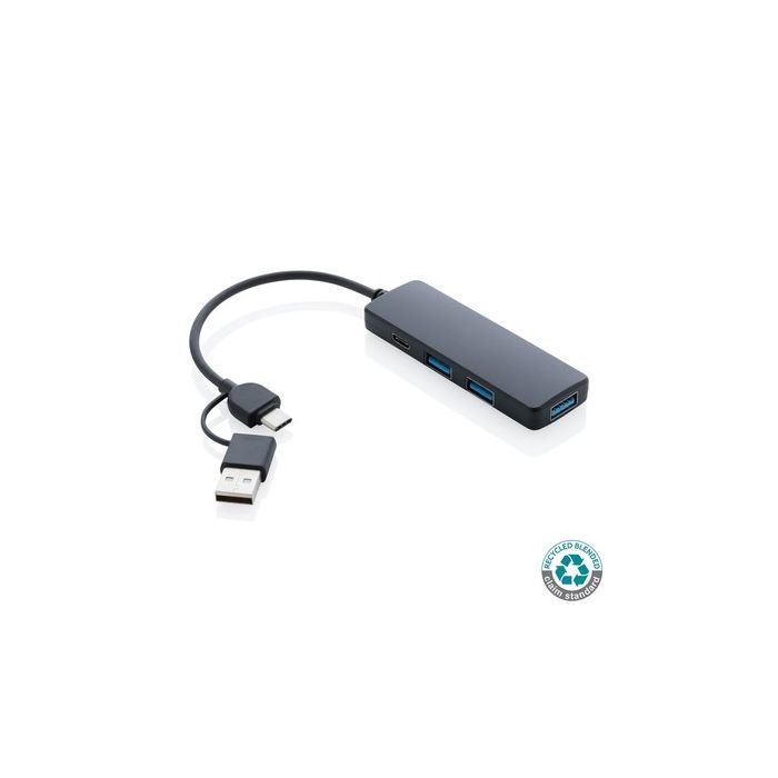 Hub USB 2.0 z USB C RABS – Gift Design