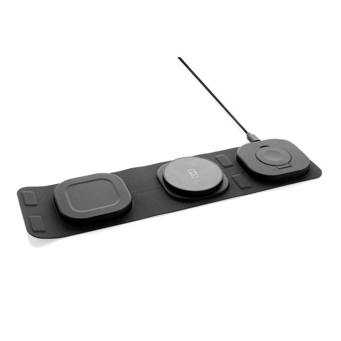Ładowarka bezprzewodowa 3 w 1 15W Swiss Peak – Gift Design