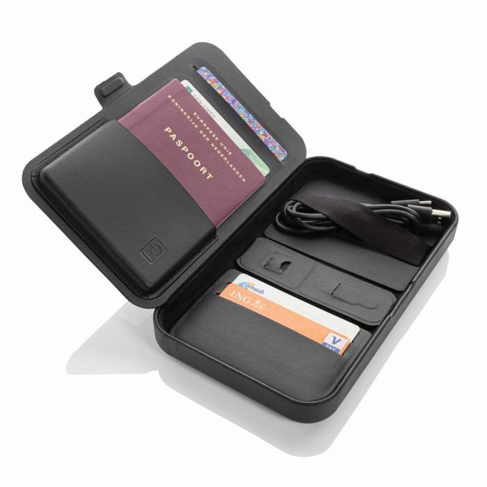 Organizer podróżny, ładowarka bezprzewodowa 3 w 1, 15W – Gift Design