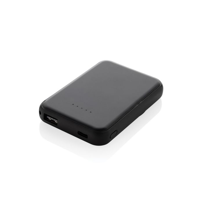 Magnetyczny bezprzewodowy power bank 5000 mAh, 5W Stellar – Gift Design