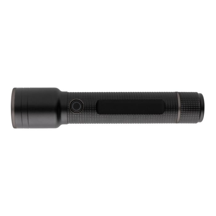 Latarka Gear X, ładowana przez USB, aluminium z recyklingu – Gift Design