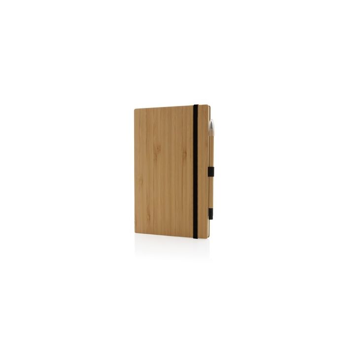 Bambusowy notatnik z ołówkiem Infinity – Gift Design