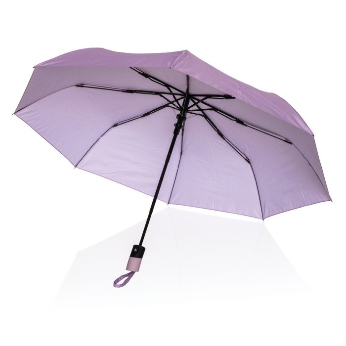 Mały parasol automatyczny 21" AWARE™ RPET – Gift Design