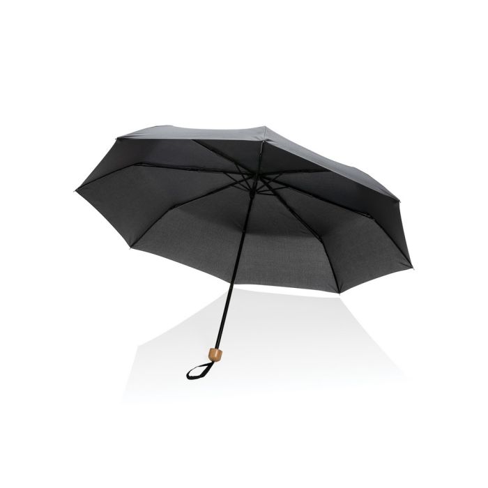 Mały bambusowy parasol 20.5" AWARE™ RPET – Gift Design