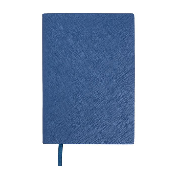 Zestaw upominkowy notes z długopisem Solene, niebieski – Gift Design