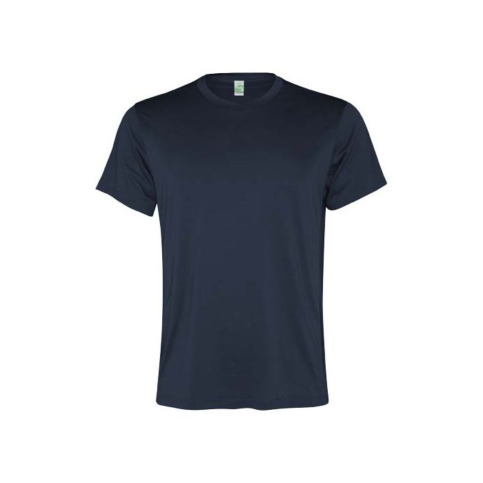 Slam sportowa koszulka męska z krótkim rękawem 100 g-m²-Granatowy – Gift Design
