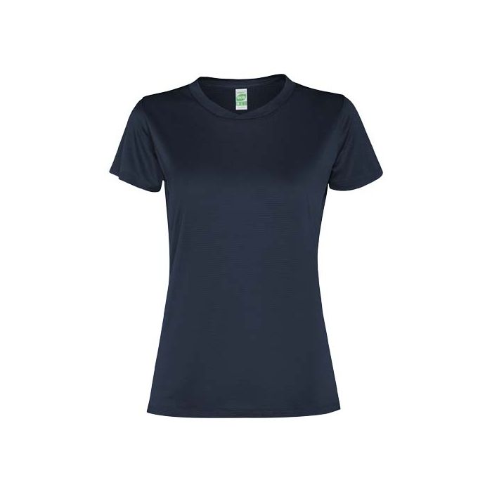 Damski t-shirt z krótkim rękawem Slam 100 g-m²-Granatowy – Gift Design